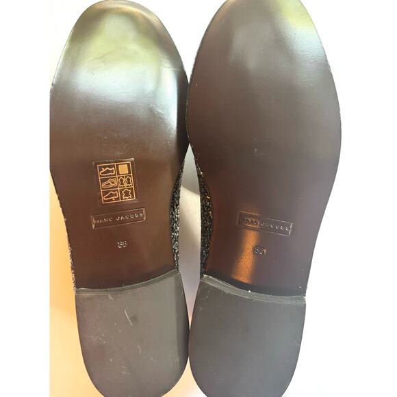 Marc Jacob “ZOE” Black and Silver Glitter Size EU 36 / US 6 - Picture 3 of 7
